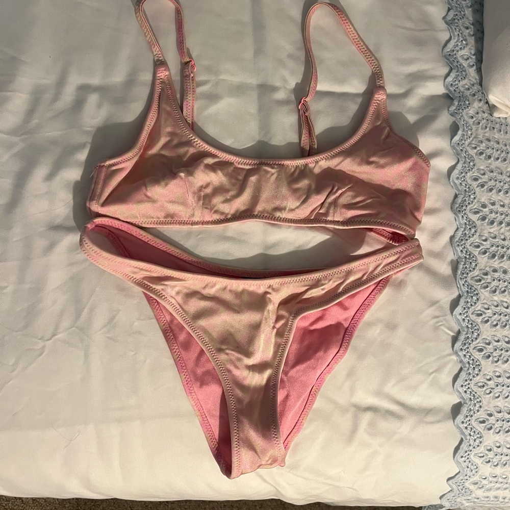 Triangl Swimwear pink bikini xs
